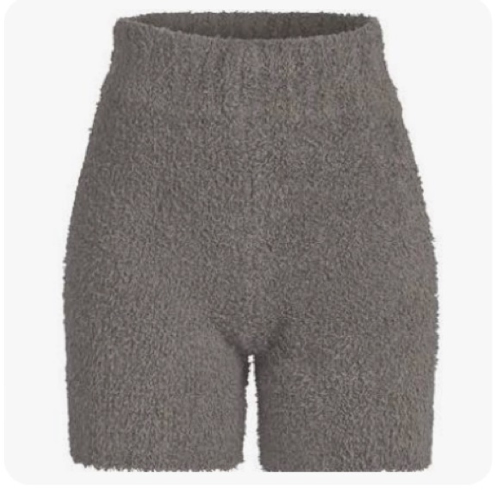Skims Cozy collection knit shorts